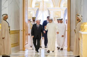 منصور بن زايد يستقبل رئيس جمهورية مالطا