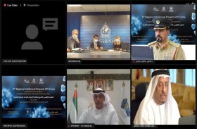 انعقاد المؤتمر الإقليمي الافتراضي لمكافحة الجرائم الماسة بالملكية الفكرية بدبي 