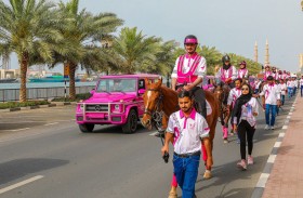 فرسان القافلة الوردية ترفع شعار لم ننتهِ بعد في الدورة الأكبر بتاريخها 