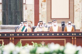 محمد بن راشد يترأس وفد الدولة خلال انطلاق أعمال مؤتمر بغداد للتعاون والشراكة 