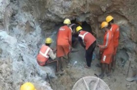 إنقاذ طفل علق في بئر 4 أيام 