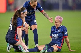 إصابة النجمة الأمريكية رابينو في «ليلة الوداع»