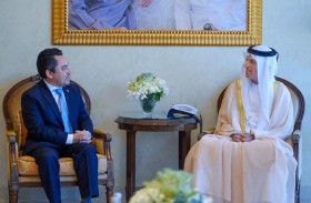 حاكم رأس الخيمة  يستقبل سفير غواتيمالا