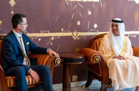 حاكم رأس الخيمة يستقبل قنصل عام كندا