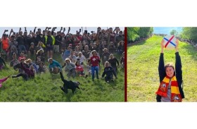 امرأة تفوز بسباق تراثي .. فاقدة للوعي