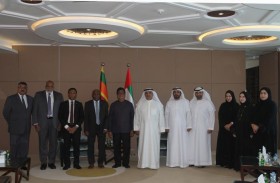 غرفة رأس الخيمة تلتقي وزير التجارة والصناعة بجمهورية سريلانكا