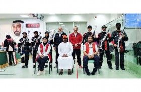 رماة نادي الذيد يختتمون مشاركتهم في البطولة الآسيوية الأولى الافتراضية بفريقي المسدس والبندقية