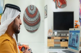 راشد بن حميد يبحث تعزيز التعاون مع رئيس اتحاد الأوروغواي لكرة القدم