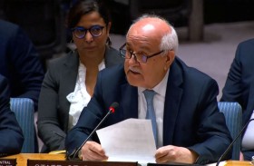 تفاعل واسع مع مندوب فلسطين بعد بكائه في مجلس الأمن