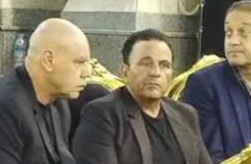 أول ظهور لمحمد فؤاد بعد إصابته بـ«العصب السابع»