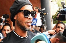 رونالدينيو في بيروت دعماً لأهالي ضحايا المرفأ