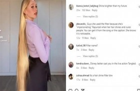 تتقمص شخصية رابنزول لتقدم نصائح للعناية بالشعر