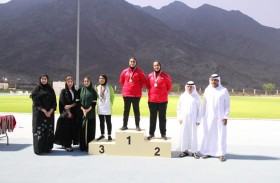 لطيفة الكعبي تحقق رقما جديدا في الوثب الثلاثي ببطولة ألعاب القوى لرياضة المرأة