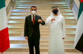 عبدالله بن زايد ووزير الخارجية الإيطالي يترأسان الحوار الاستراتيجي الرابع بين البلدين