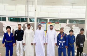 فريق صقور نادي الإمارات للجوجيتسو يحصد 12 ميدالية في بطولة التحدي بالعين 
