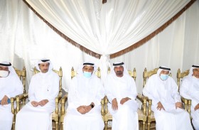 أحمد بن سعيد يعزى علي غانم المري بوفاة نجله