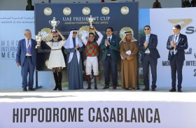 المهرة «فلير دو سوليل» تتوج بلقب كأس رئيس الدولة للخيول العربية في المغرب