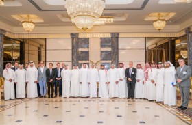 حاكم الفجيرة يستقبل المشاركين بمنتدى جلف انتلجنس ويؤكد أهمية التعامل مع التحديات العالمية في قطاع الطاقة