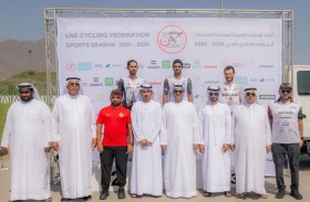 أبوظبي للدراجات الهوائية يتصدر سباق الدوري المحلي للكبار في خورفكان