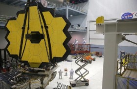 تلسكوب ناسا يجري الاختبارات النهائية 