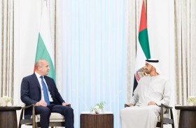 رئيس الدولة يبحث مع رئيس بلغاريا التعاون الثنائي والتطورات الإقليمية والدولية 