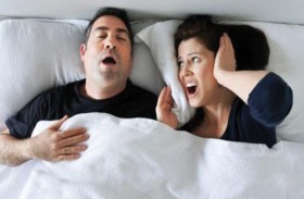 استطلاع يقترح حلولاً للمشاكل الزوجية بسبب الشخير