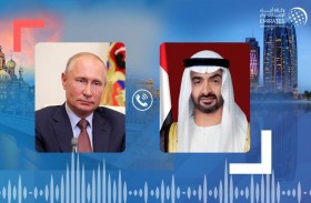 محمد بن زايد يبحث هاتفيا مع الرئيس الروسي الأزمة مع أوكرانيا وملف الطاقة 