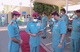 قائد عام شرطة رأس الخيمة يدشن مبادرة السلامة المرورية التزام ومسؤولية