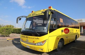 هيئة النقل في عجمان تصدر 1,672 تصريحًا للحافلات المدرسية والسائقين والمشرفين 