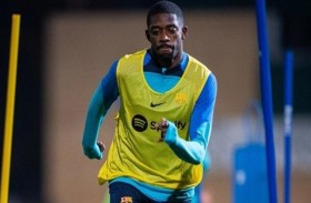 ديمبيلي يعود لتدريبات برشلونة