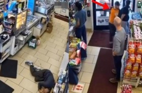 يقتل موظف متجر وينتحر أمام زبون مذهول