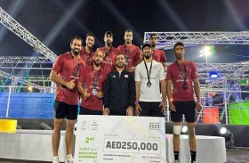 شرطة أبوظبي تفوز بالمركز الثاني  ببطولة الألعاب الحكومية