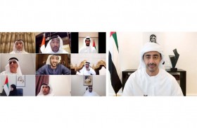 عبدالله بن زايد يترأس اجتماع اللجنة العليا للإشراف على الاستراتيجية الوطنية لمواجهة غسل الأموال وتمويل الإرهاب