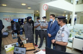 بحث التعاون التدريبي بين شرطة أبوظبي وأكاديمية الشرطة المصرية