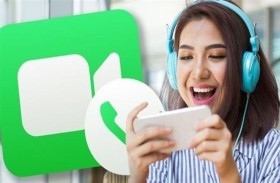 ألعاب افتراضية على فيس تايم 