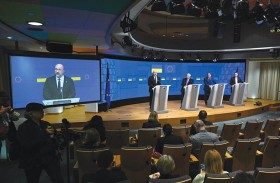 زيلينيسكي: مجموعة الاتصال وعدت بحزم دفاعية جديدة لأوكرانيا