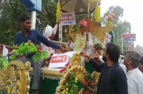 ينظم موكب زفاف ليثبت أنه لا يزال حياً