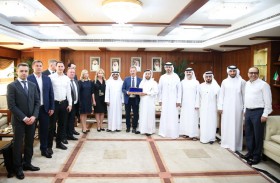 غرفة عجمان تبحث التعاون الاقتصادي مع مدينة بيلغورود الروسية