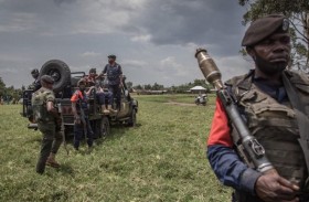 اشتباكات في مدينة يسيطر عليها المتمردون بالكونجو 