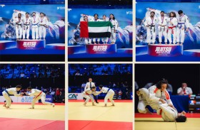 المنتخب الوطني برعاية شركة «مبادلة للاستثمار» يحصد 6 ميداليات ملونة في اليوم الأول من بطولة باريس – الجائزة الكبرى للجوجيتسو