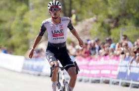 «الإمارات للدراجات» يتصدر سباق جي بي إندستريا آند أرتيجياناتو في إيطاليا