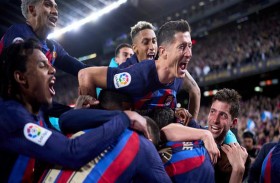 الملكي يغرق وبرشلونة يقترب من لقب الليغا