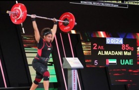  الإماراتية مي المدني تحقق رقما جديداً في بطولة آسيا لرفع الأثقال 
