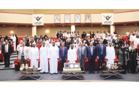 مسلم بن حم يشهد حفل تخريج الدفعة الــ20 من طلاب مدرسة «دار العلوم بني ياس»