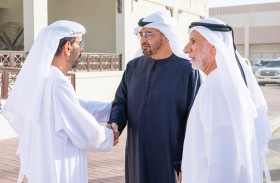 رئيس الدولة يعزي في وفاة ساري المزروعي