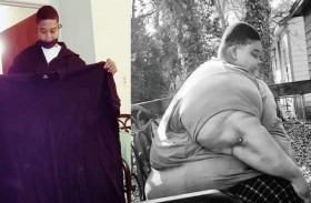 شاب يخسر 165 كيلو من وزنه