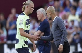 غوارديولا: هالاند يتأقلم بشكل رائع مع أسلوب سيتي