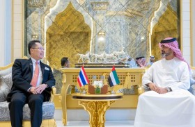 عمار النعيمي يستقبل سفير تايلاند