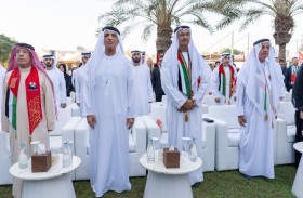 سعود بن صقر يشهد احتفالات بنك رأس الخيمة الوطني بعيد الاتحاد الـ 53