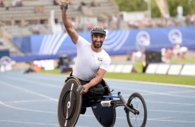 البطل العالمي الإماراتي محمد الحمادي يبدأ المرحلة الأخيرة من الاستعدادات لبارالمبية باريس 2024